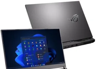 ASUS ROG Strix G17 G713RM-KH132W 17.3" IPS 360Hz R7-6800H 16GB RAM 1TB SSD GeForce RTX3060 Windows 11 Home G713RM-KH132W