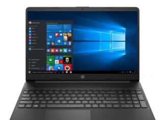 HP 15s Ryzen 3-5300/16GB/480/Win10 IPS Black