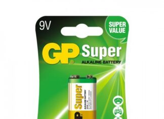 Whitenergy GP Bateria 6LF22 Suer Alkaline 9V x1 1604A-U1