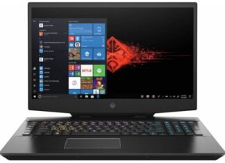 Laptopy gamingowe, Pamięć RAM: 8GB HP Omen 17-cb0006nw (7KB76EA)