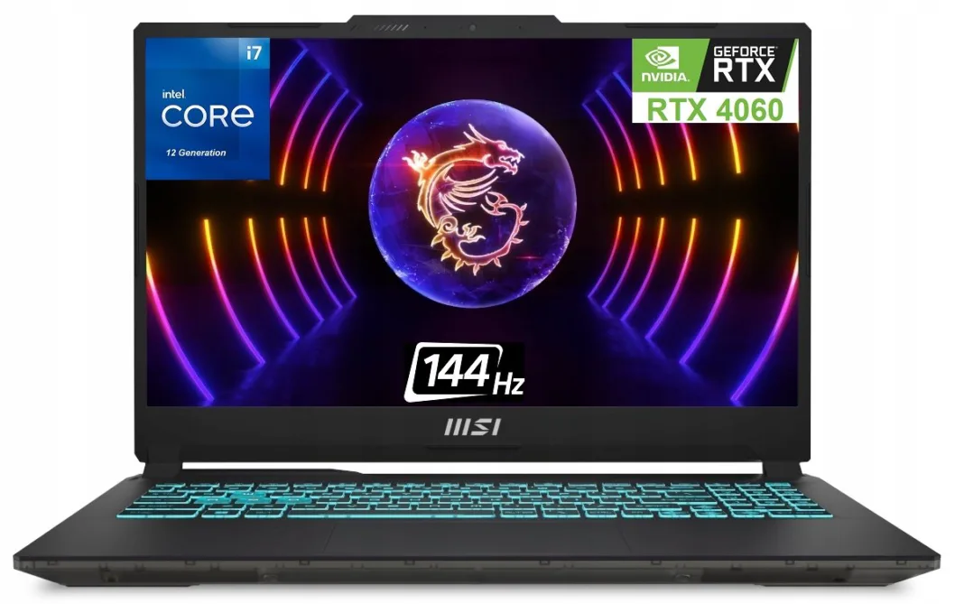 MSI Cyborg 15 i7-12650H/16GB/512 RTX4060 144Hz A12VF-271XPL-16GB_500SSD